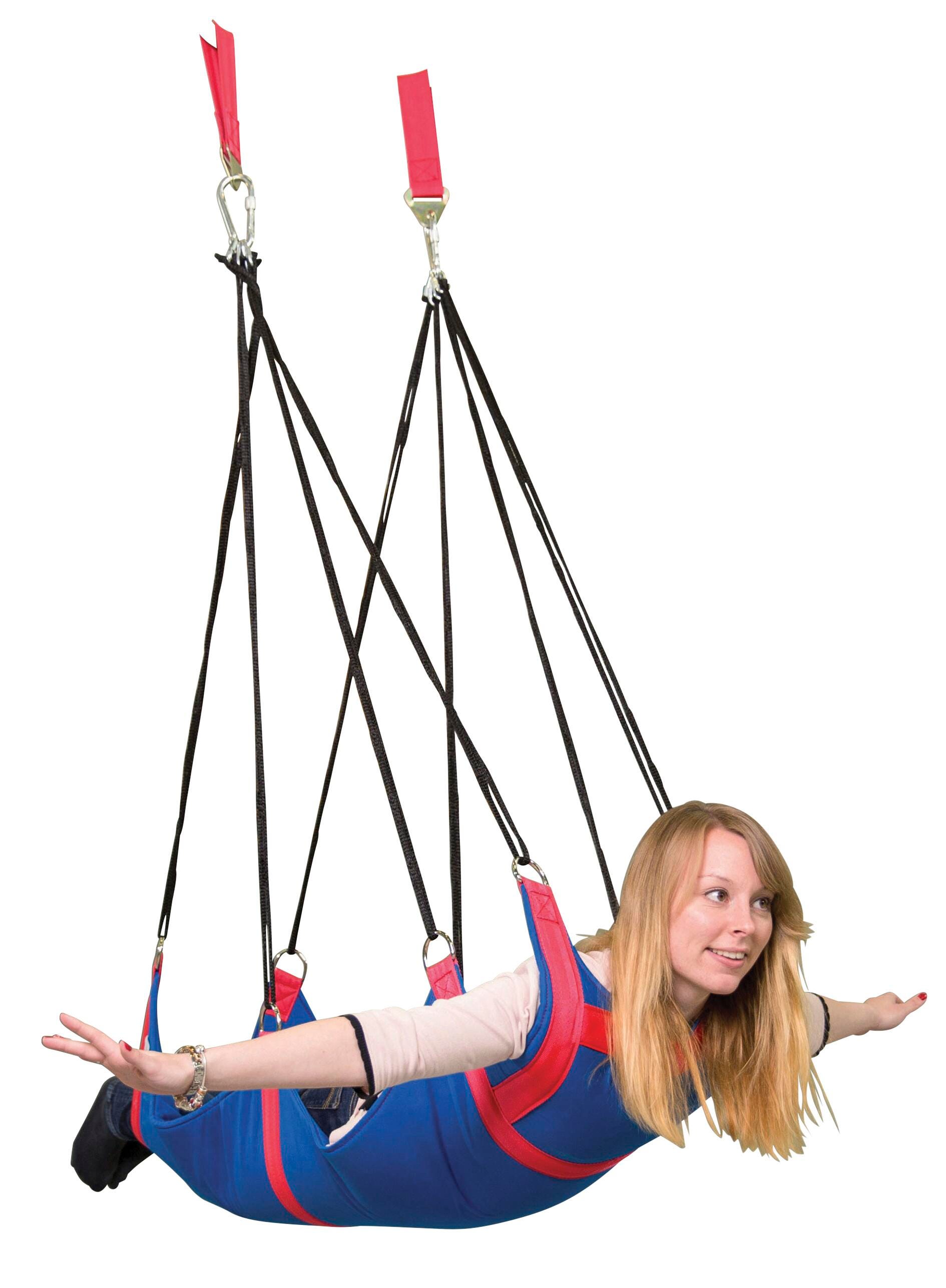 Suspension Swing, Child, 38-1/2 x 30 x 41 Inches , Red 2120665
